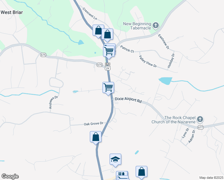 map of restaurants, bars, coffee shops, grocery stores, and more near 3721 South Amherst Highway in Madison Heights