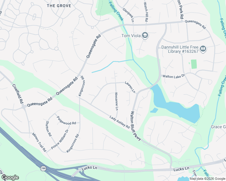 map of restaurants, bars, coffee shops, grocery stores, and more near 13200 Wesanne Terrace in Midlothian