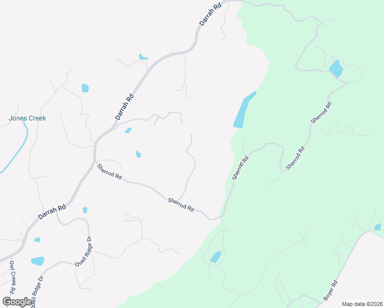 map of restaurants, bars, coffee shops, grocery stores, and more near 3848 Sherrod Road in Mariposa