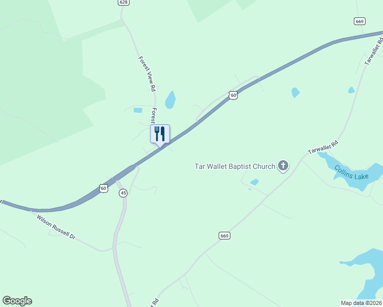 map of restaurants, bars, coffee shops, grocery stores, and more near 1869 Anderson Highway in Cumberland