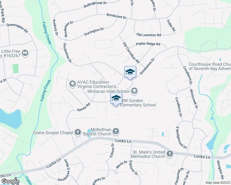 map of restaurants, bars, coffee shops, grocery stores, and more near 713 Pleasanthill Drive in Richmond