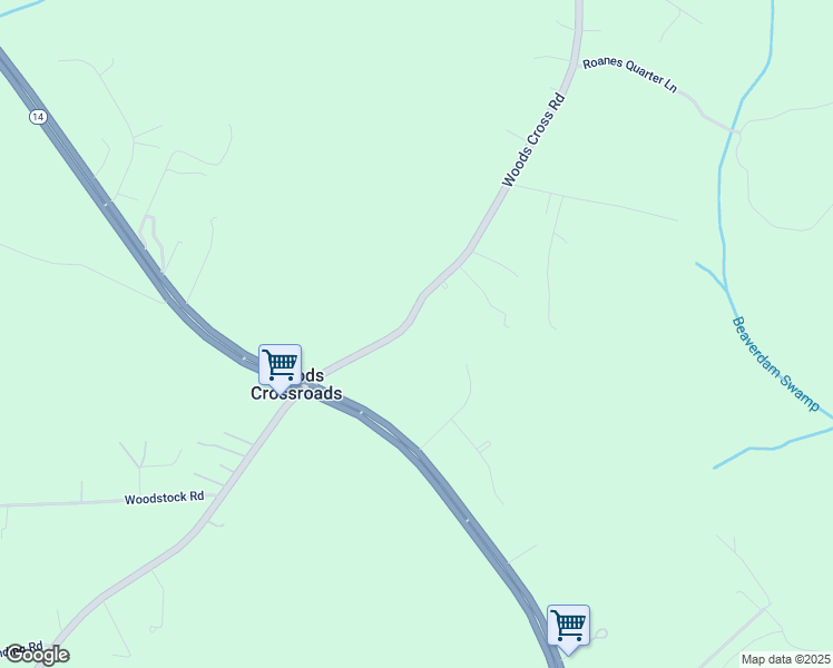 map of restaurants, bars, coffee shops, grocery stores, and more near 9727 Woods Cross Road in Gloucester