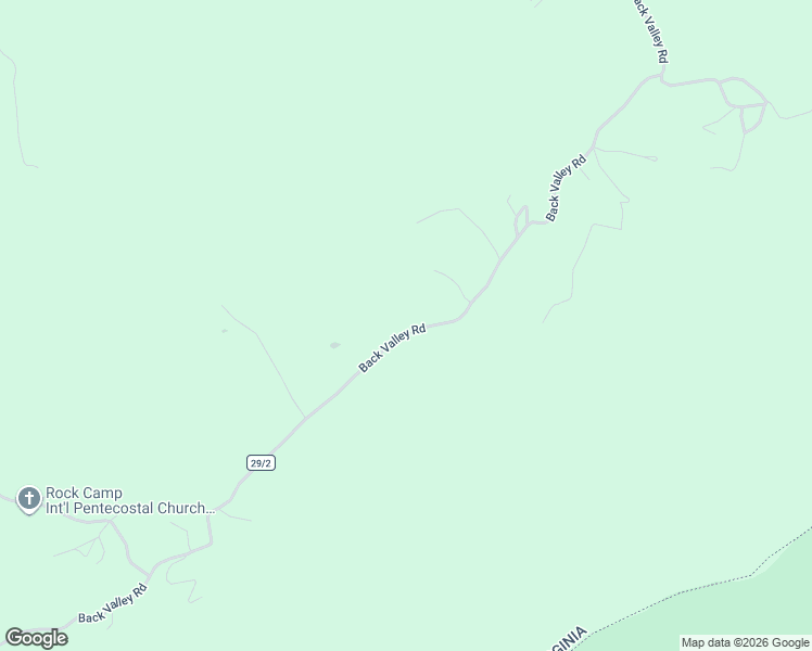 map of restaurants, bars, coffee shops, grocery stores, and more near 7341 Back Valley Road in Lindside