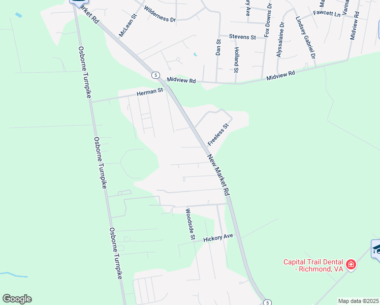 map of restaurants, bars, coffee shops, grocery stores, and more near 1393 Battery Street in Richmond