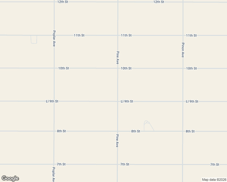 map of restaurants, bars, coffee shops, grocery stores, and more near 12312 9th Street in Blanca