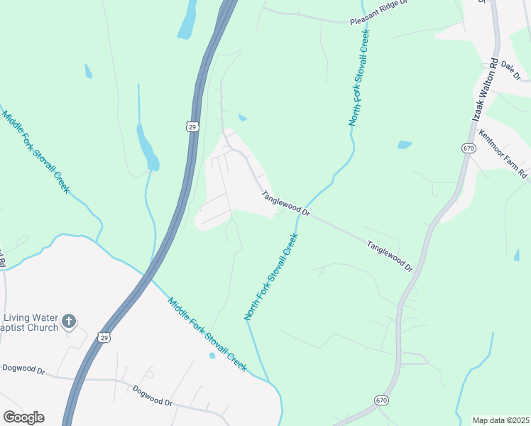 map of restaurants, bars, coffee shops, grocery stores, and more near 295 Tanglewood Drive in Madison Heights