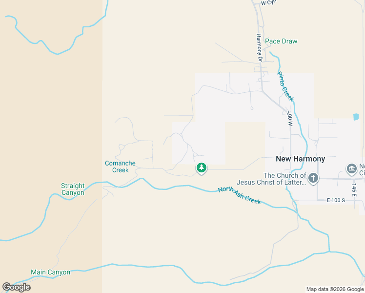 map of restaurants, bars, coffee shops, grocery stores, and more near 400 West in New Harmony