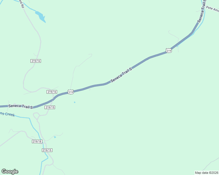 map of restaurants, bars, coffee shops, grocery stores, and more near 13492 Seneca Trail South in Lindside
