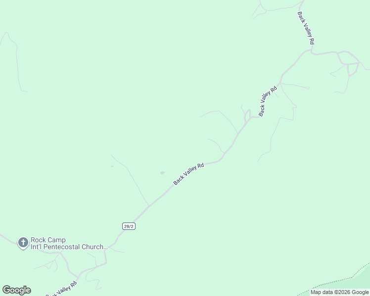 map of restaurants, bars, coffee shops, grocery stores, and more near 7341 Back Valley Road in Lindside