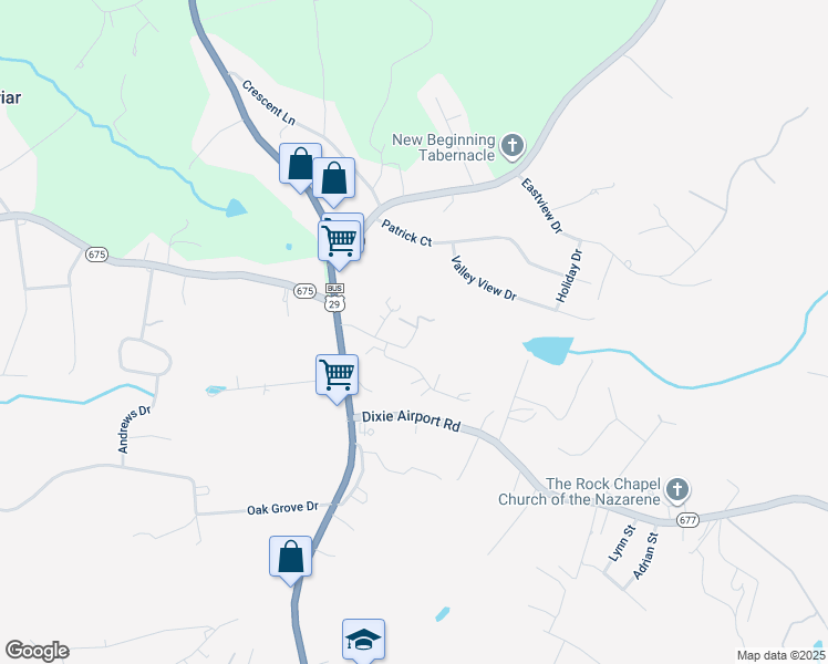 map of restaurants, bars, coffee shops, grocery stores, and more near 142 East Vail Drive in Madison Heights