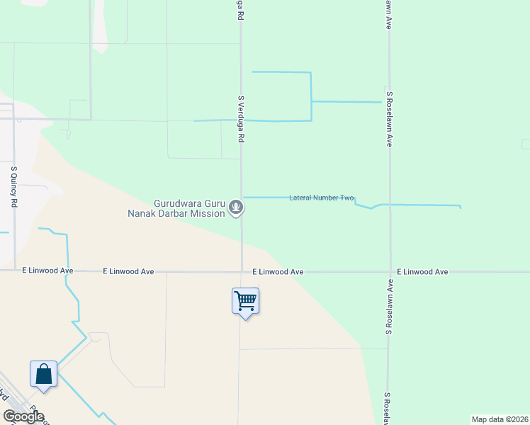 map of restaurants, bars, coffee shops, grocery stores, and more near 1206 South Verduga Road in Turlock