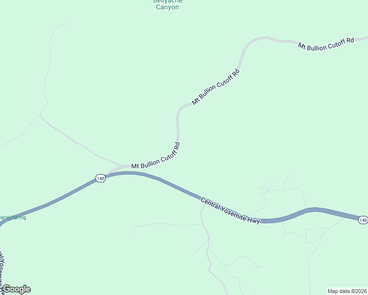 map of restaurants, bars, coffee shops, grocery stores, and more near 4456 Mount Bullion Cut Off Road in Catheys Valley