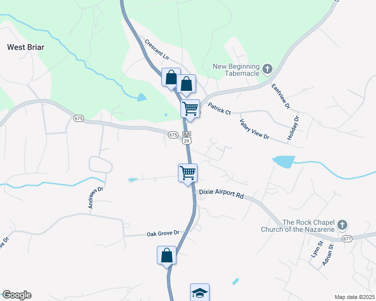 map of restaurants, bars, coffee shops, grocery stores, and more near 3806 South Amherst Highway in Madison Heights