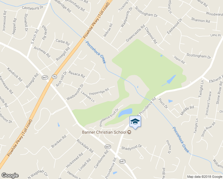 map of restaurants, bars, coffee shops, grocery stores, and more near 8819 Pepperidge Road in Richmond