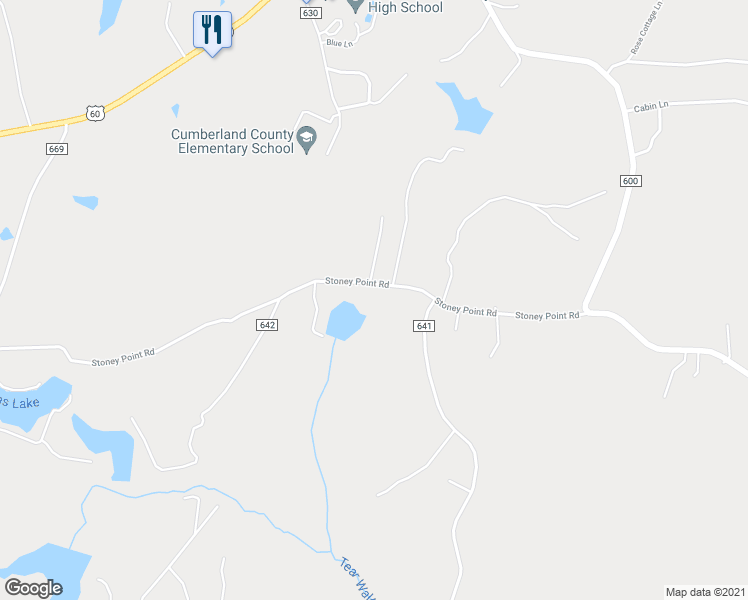 map of restaurants, bars, coffee shops, grocery stores, and more near 21 Clements Road in Cumberland