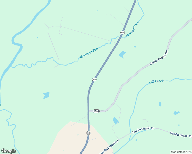 map of restaurants, bars, coffee shops, grocery stores, and more near Highway 69 in Hartford