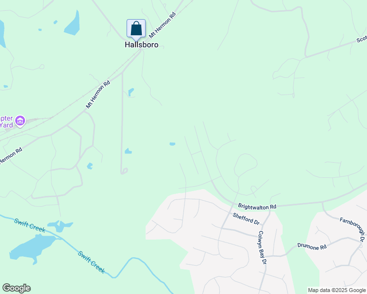 map of restaurants, bars, coffee shops, grocery stores, and more near 1324 Ascot Hill Terrace in Midlothian
