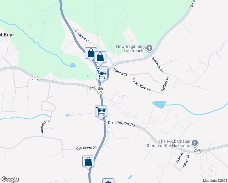 map of restaurants, bars, coffee shops, grocery stores, and more near 3631 South Amherst Highway in Madison Heights