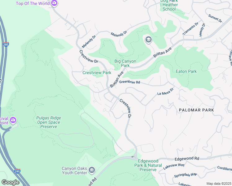 map of restaurants, bars, coffee shops, grocery stores, and more near 1120 Hudson Court in San Carlos