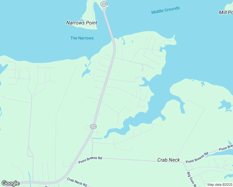 map of restaurants, bars, coffee shops, grocery stores, and more near 156 Ballast Point Road in Hudgins