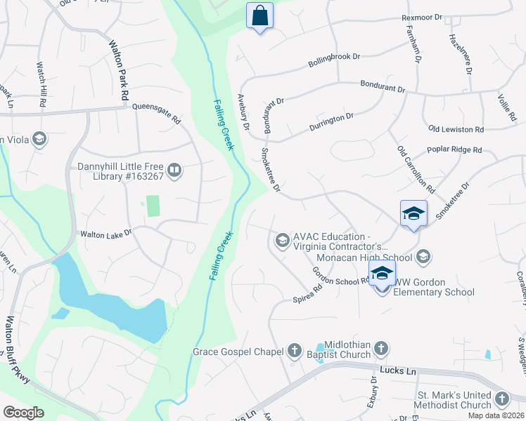 map of restaurants, bars, coffee shops, grocery stores, and more near 701 Ferrylanding Drive in Richmond