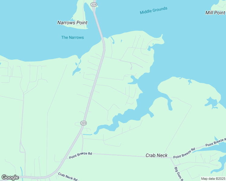 map of restaurants, bars, coffee shops, grocery stores, and more near 156 Ballast Point Road in Hudgins