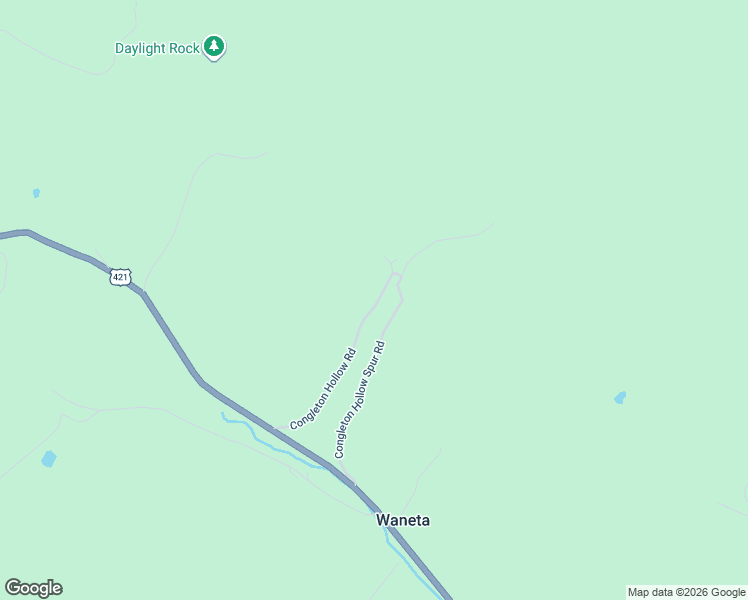 map of restaurants, bars, coffee shops, grocery stores, and more near 439 Congleton Hollow Road in McKee