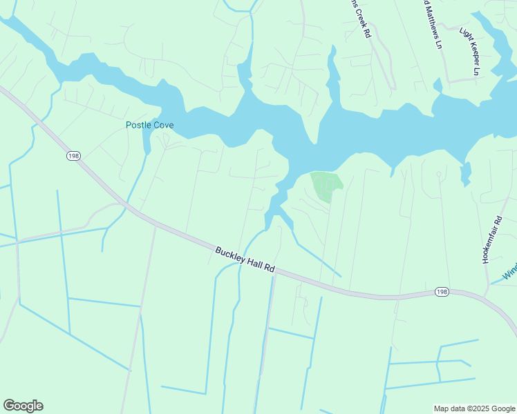 map of restaurants, bars, coffee shops, grocery stores, and more near Waverly Lane in Mathews