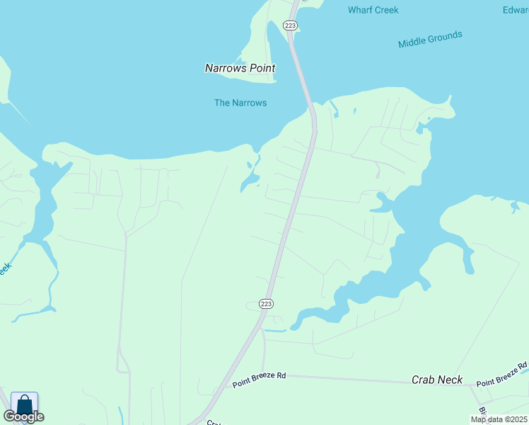 map of restaurants, bars, coffee shops, grocery stores, and more near Cricket Hill Road in Hudgins