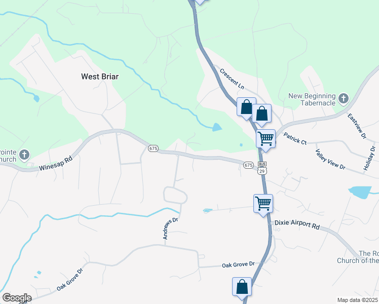 map of restaurants, bars, coffee shops, grocery stores, and more near 236 Winesap Road in Madison Heights