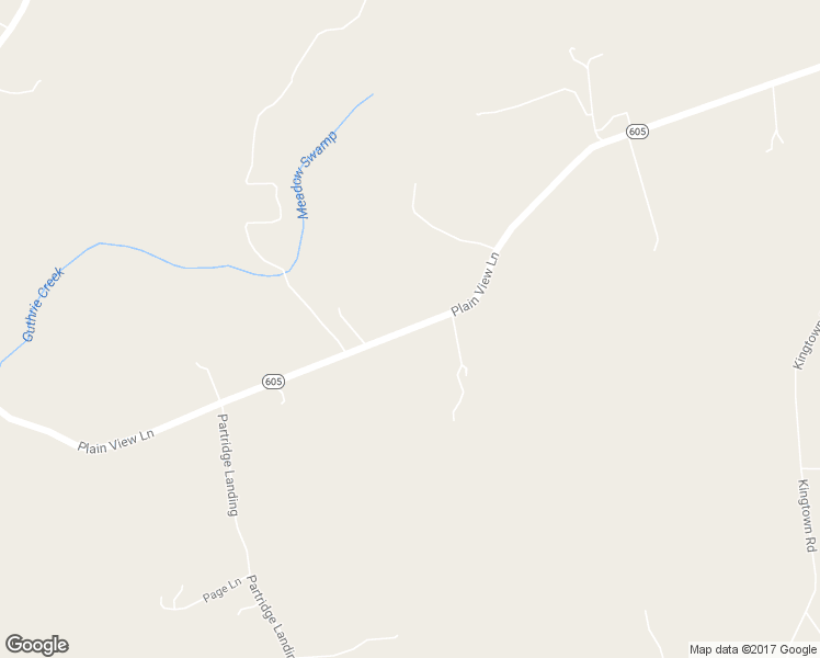 map of restaurants, bars, coffee shops, grocery stores, and more near Plain View Lane in Shacklefords