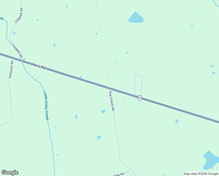 map of restaurants, bars, coffee shops, grocery stores, and more near 1100 Ray Priddy Road in Leitchfield