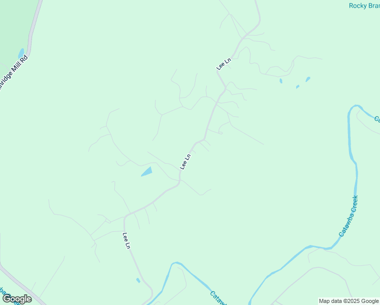 map of restaurants, bars, coffee shops, grocery stores, and more near Lee Lane in Botetourt County