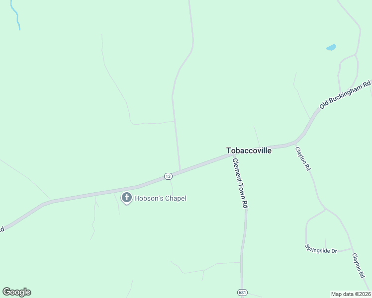 map of restaurants, bars, coffee shops, grocery stores, and more near 6388 Old Buckingham Road in Powhatan