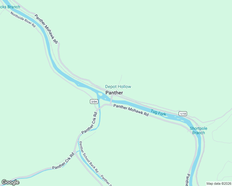 map of restaurants, bars, coffee shops, grocery stores, and more near in Panther