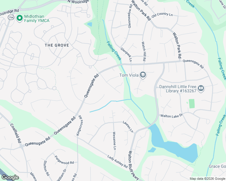 map of restaurants, bars, coffee shops, grocery stores, and more near 924 Dawnwood Road in Midlothian