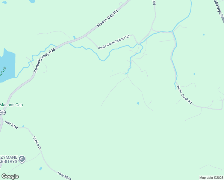 map of restaurants, bars, coffee shops, grocery stores, and more near Ridge View Road in Stanford