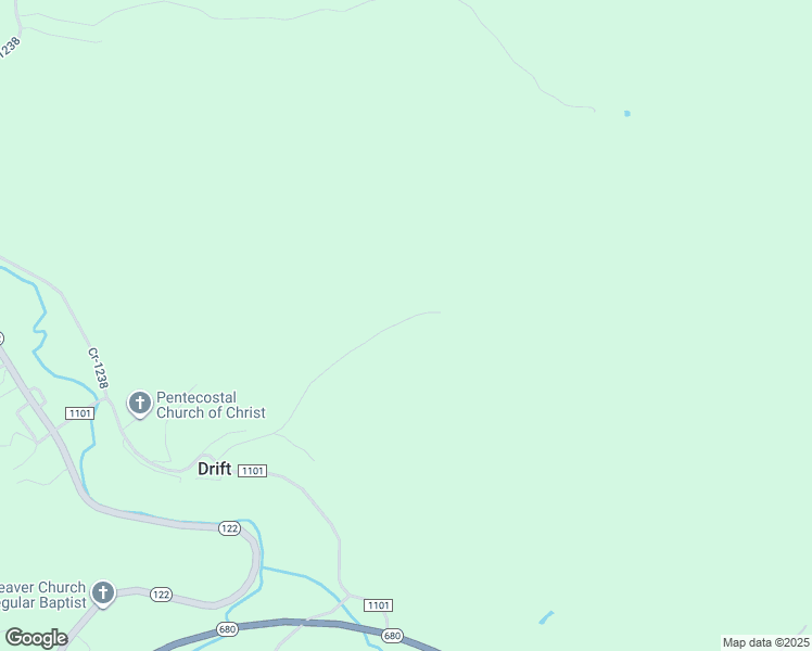 map of restaurants, bars, coffee shops, grocery stores, and more near in Drift