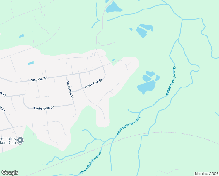 map of restaurants, bars, coffee shops, grocery stores, and more near 5432 White Oak Circle in Sandston