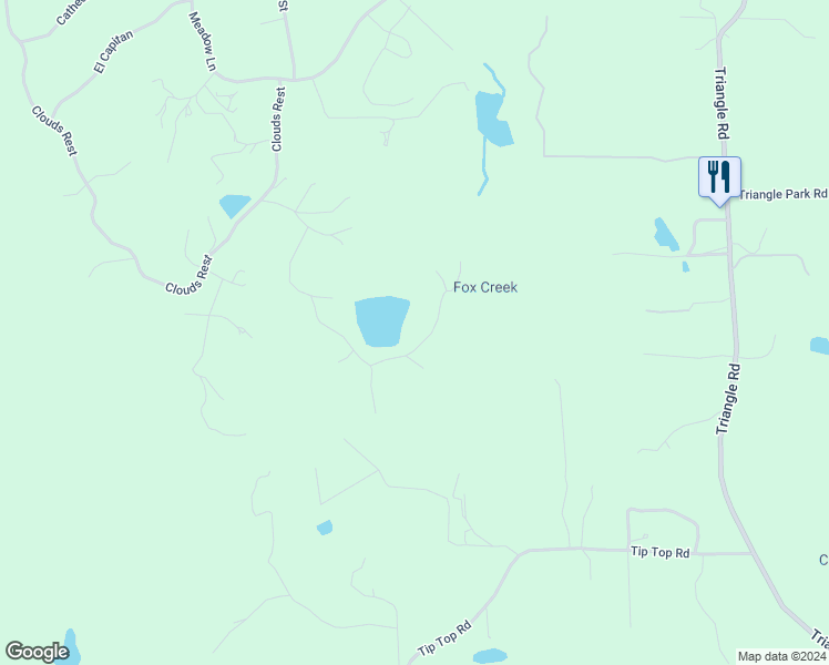 map of restaurants, bars, coffee shops, grocery stores, and more near 4904 Sierra Pines Drive in Mariposa