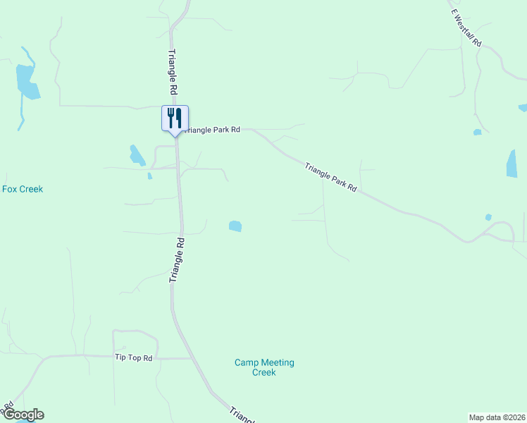 map of restaurants, bars, coffee shops, grocery stores, and more near 3181 Triangle Road in Mariposa