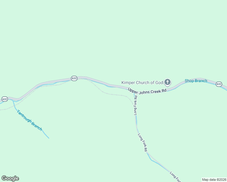 map of restaurants, bars, coffee shops, grocery stores, and more near 3947 Kentucky 632 in Kimper