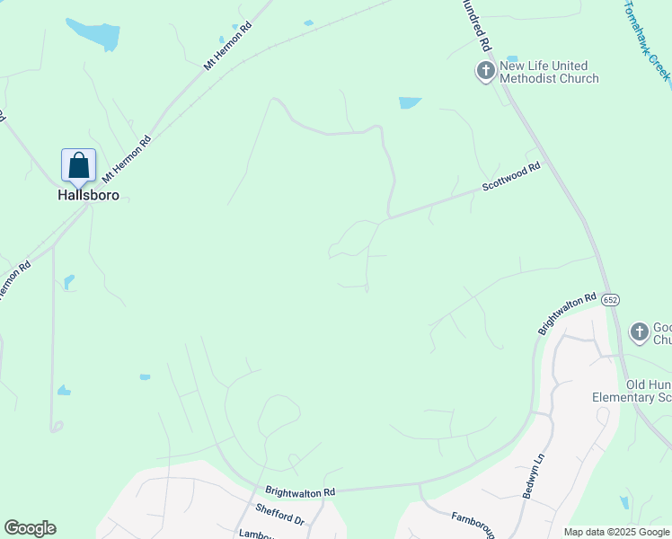 map of restaurants, bars, coffee shops, grocery stores, and more near 16412 Scottwood Road in Midlothian