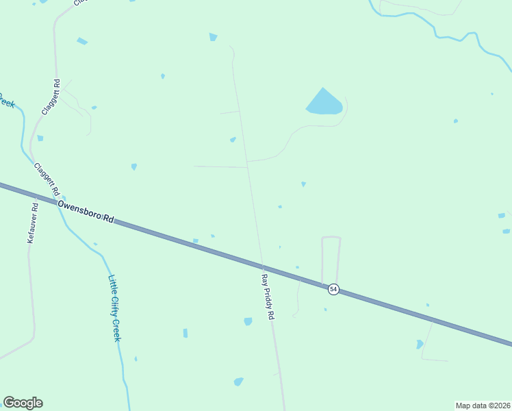 map of restaurants, bars, coffee shops, grocery stores, and more near 1100-1368 Ray Priddy Road in Leitchfield