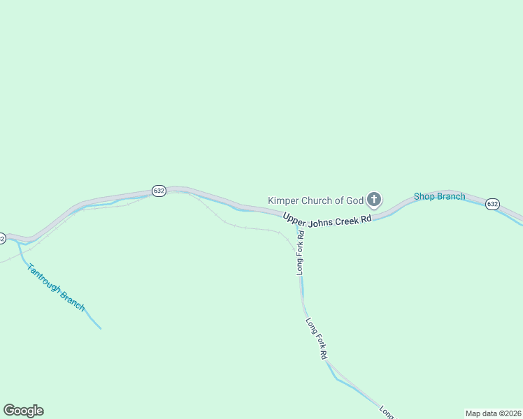 map of restaurants, bars, coffee shops, grocery stores, and more near Kentucky 632 in Kimper