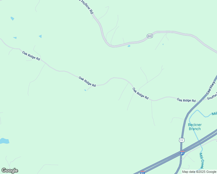 map of restaurants, bars, coffee shops, grocery stores, and more near 863 Oak Ridge Road in Buchanan