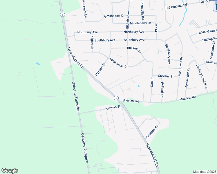 map of restaurants, bars, coffee shops, grocery stores, and more near 1200 North James Estates Drive in Henrico