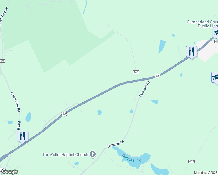 map of restaurants, bars, coffee shops, grocery stores, and more near 1726 Anderson Highway in Cumberland
