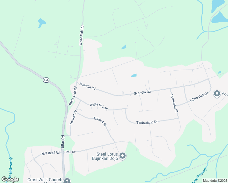 map of restaurants, bars, coffee shops, grocery stores, and more near 5028 Scandia Road in Sandston