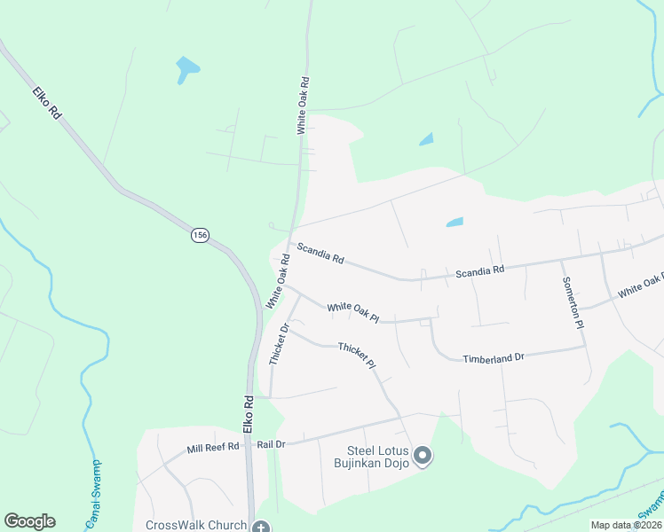 map of restaurants, bars, coffee shops, grocery stores, and more near 4955 Scandia Road in Sandston